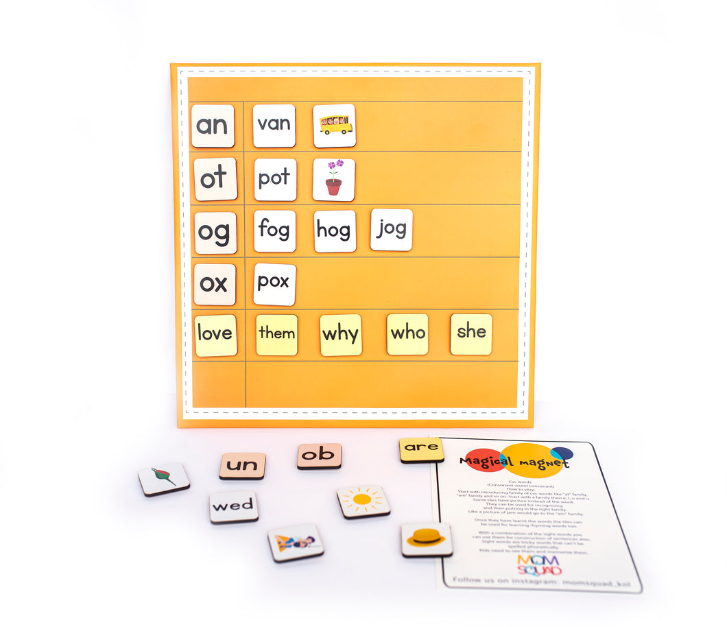 Magical Magnets - CVC Words